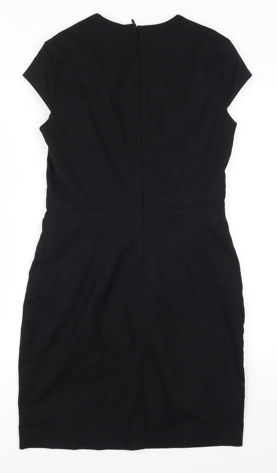 H&M Womens Black   Pencil Dress  Size 12