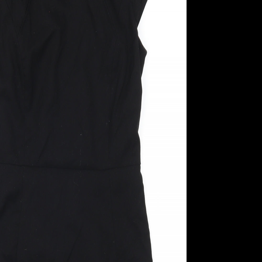H&M Womens Black   Pencil Dress  Size 12