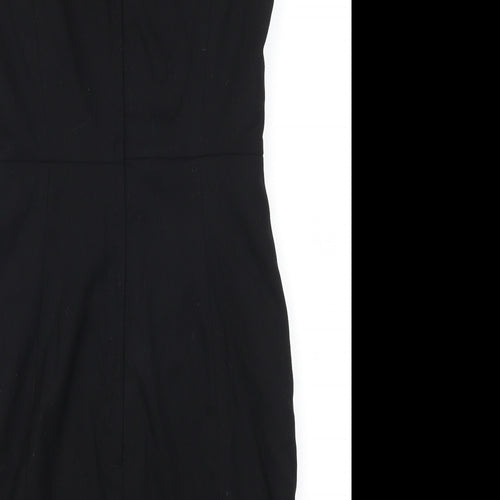 H&M Womens Black   Pencil Dress  Size 12