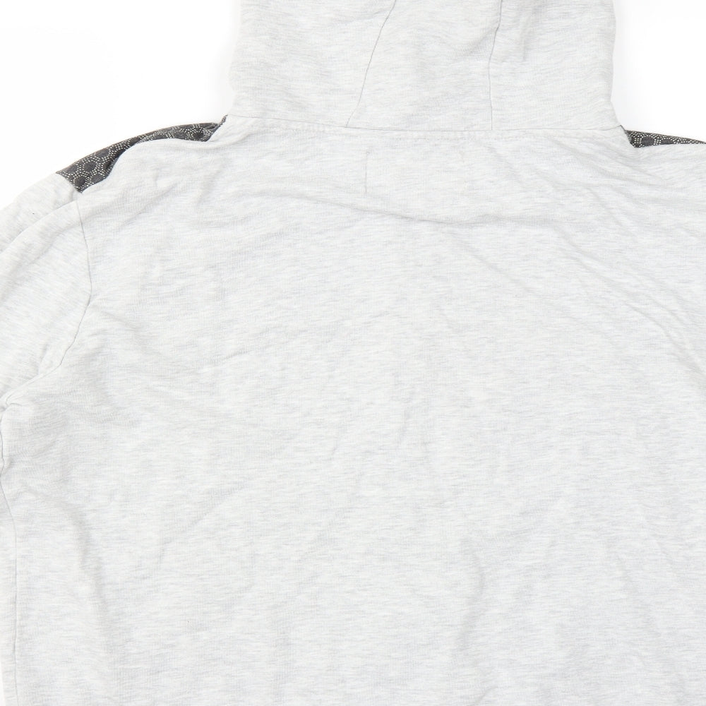 River Island Womens Grey   Full Zip Hoodie Size XL