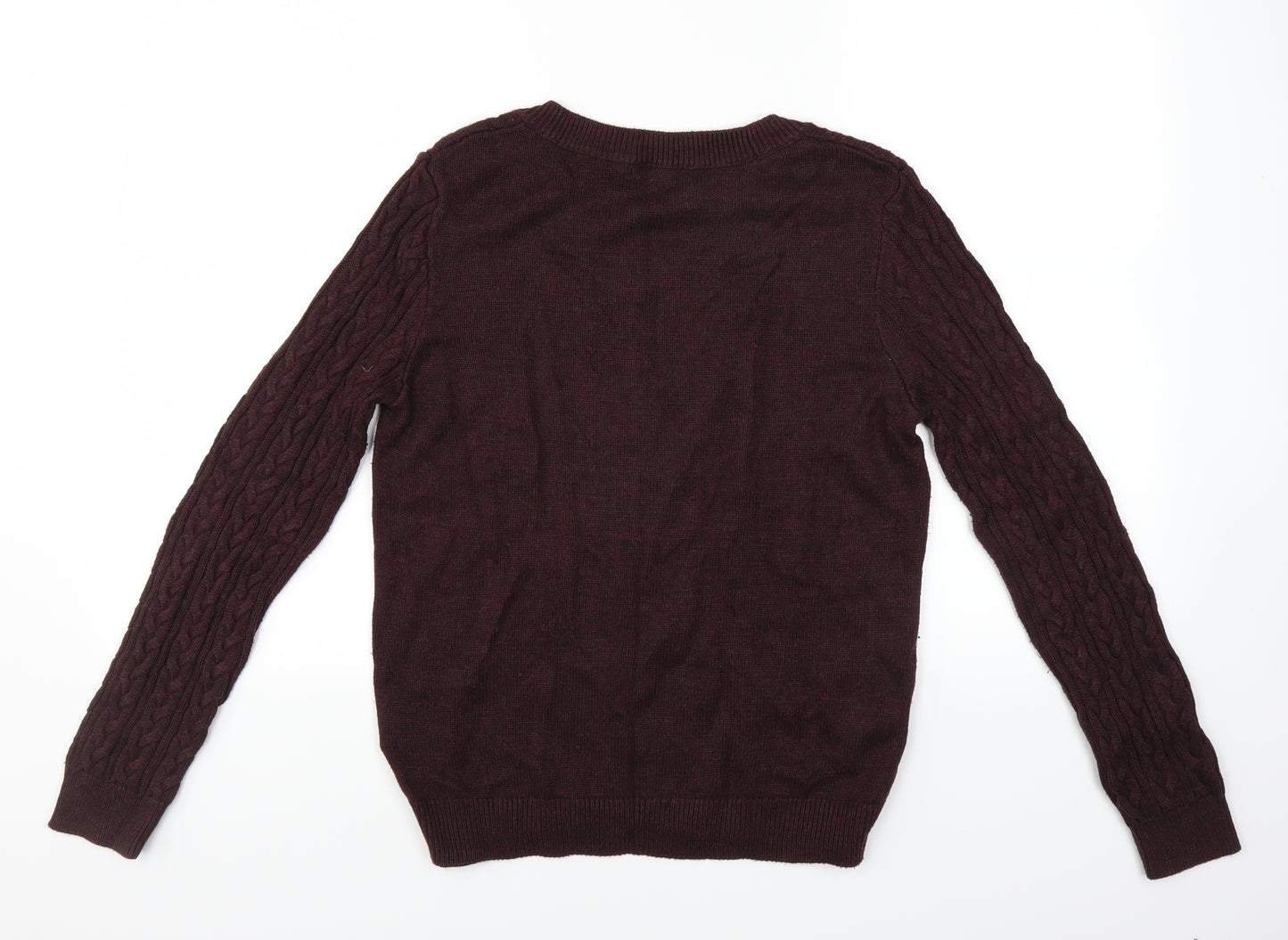 H&M Womens Purple   Pullover Jumper Size M