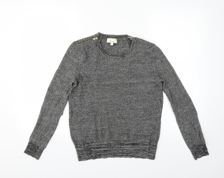 Linea Womens Grey   Pullover Jumper Size S