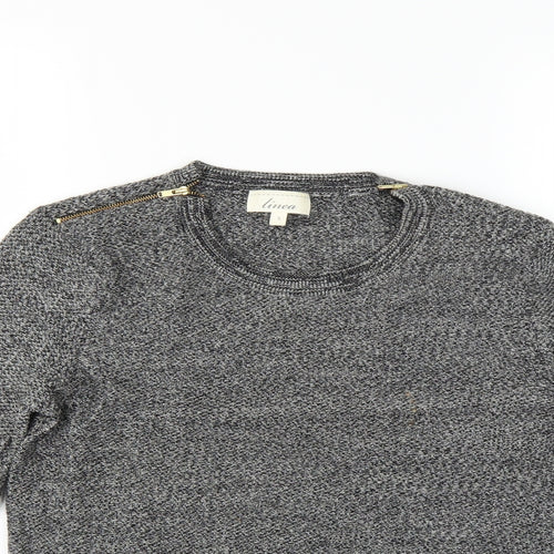 Linea Womens Grey   Pullover Jumper Size S
