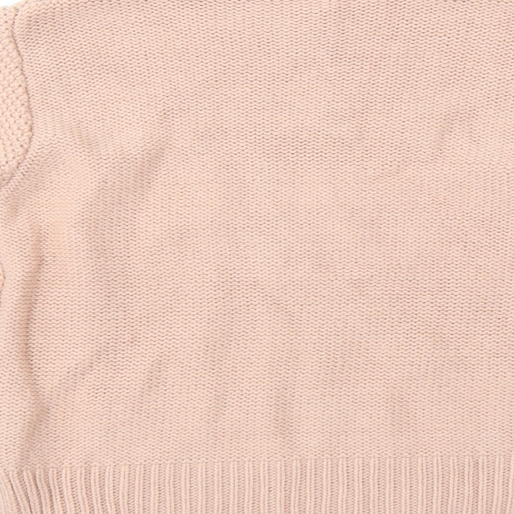 Oasis Womens Pink   Pullover Jumper Size S