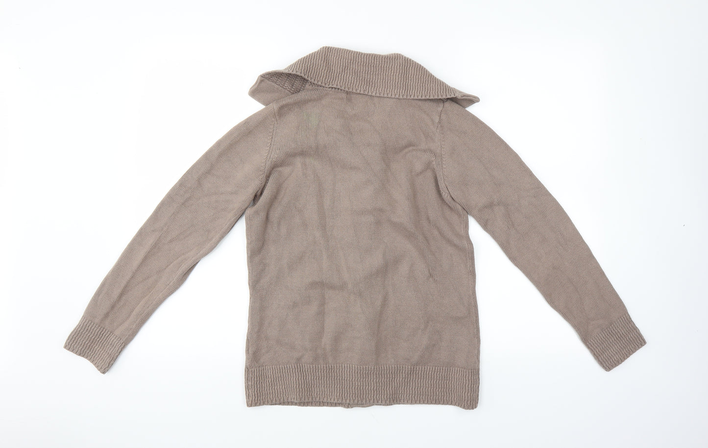 Marks and Spencer Womens Brown   Cardigan Jumper Size 10
