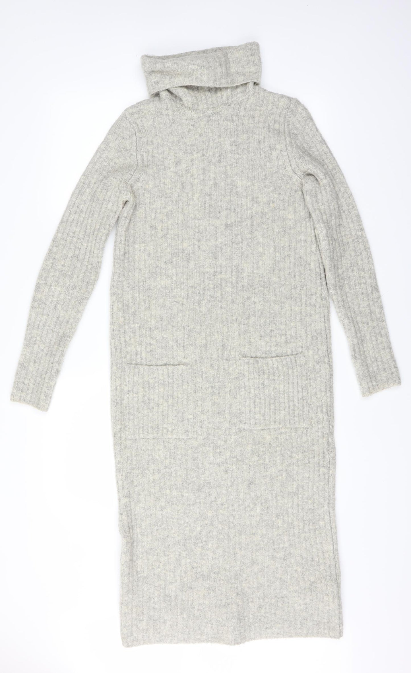 Marks and Spencer Womens Grey   Jumper Dress  Size 10