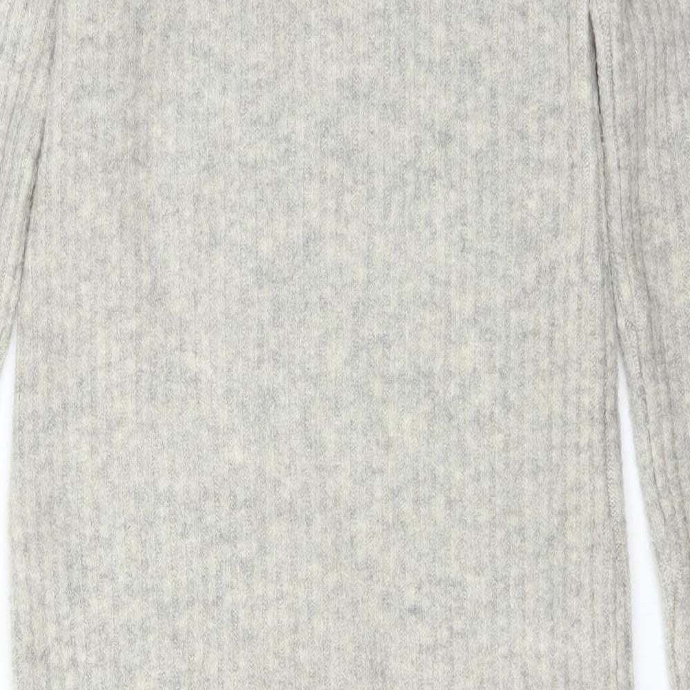 Marks and Spencer Womens Grey   Jumper Dress  Size 10