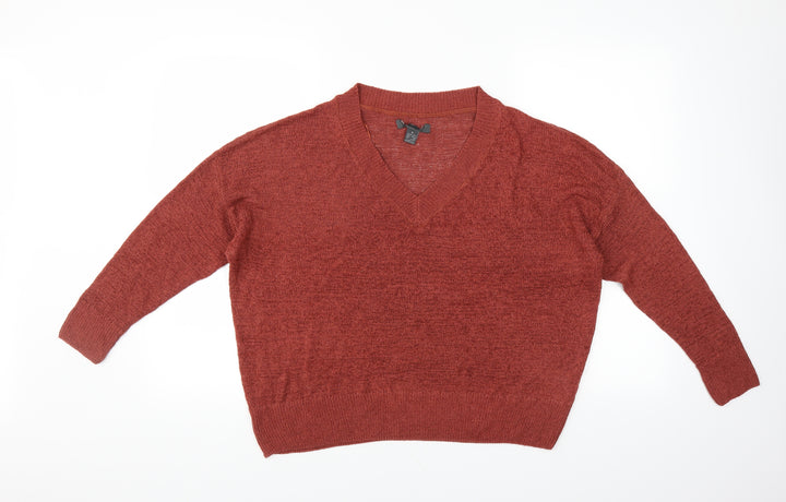 Primark Womens Brown   Pullover Jumper Size S