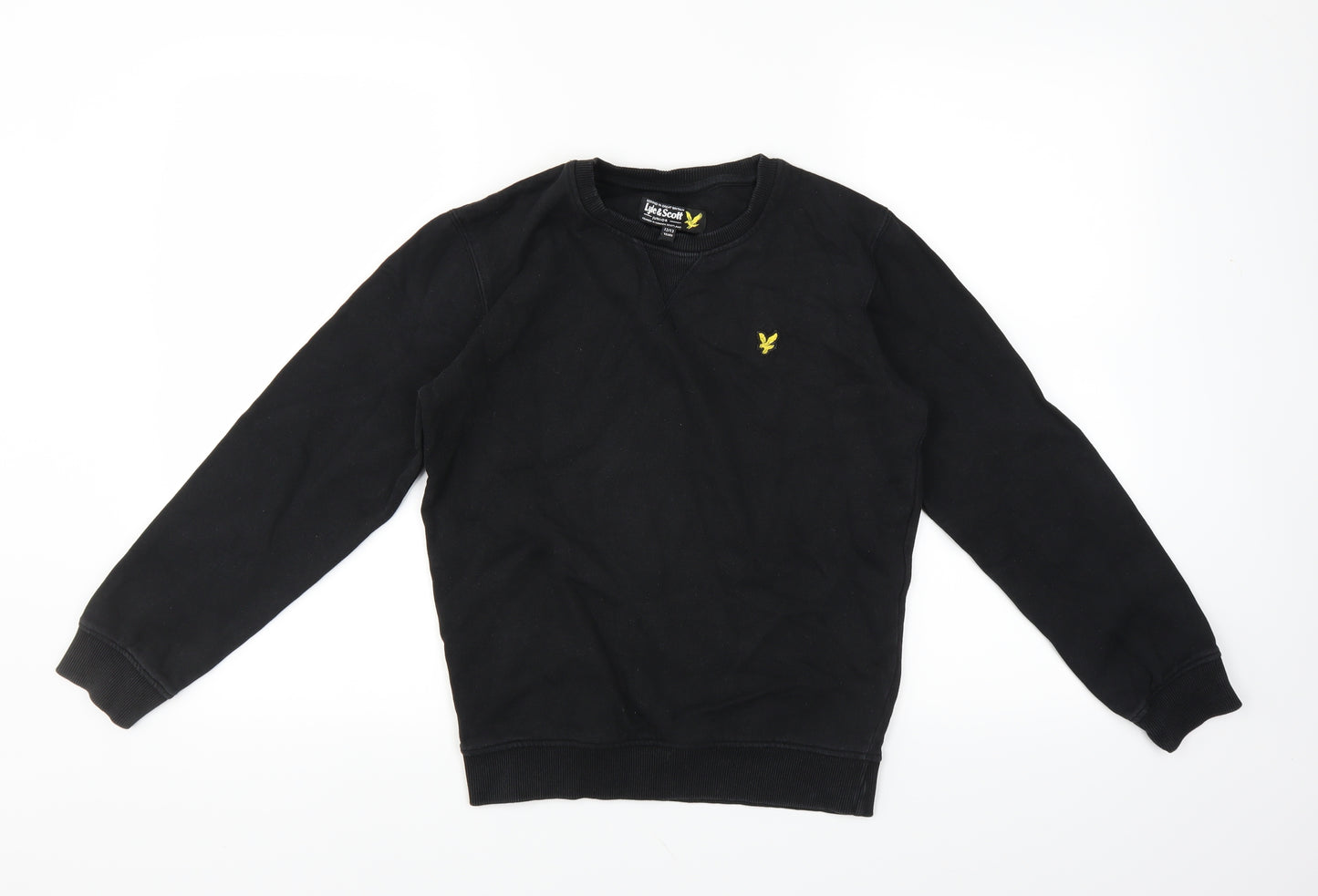 Lyle & Scott Boys Black   Pullover Sweatshirt Size 12-13 Years
