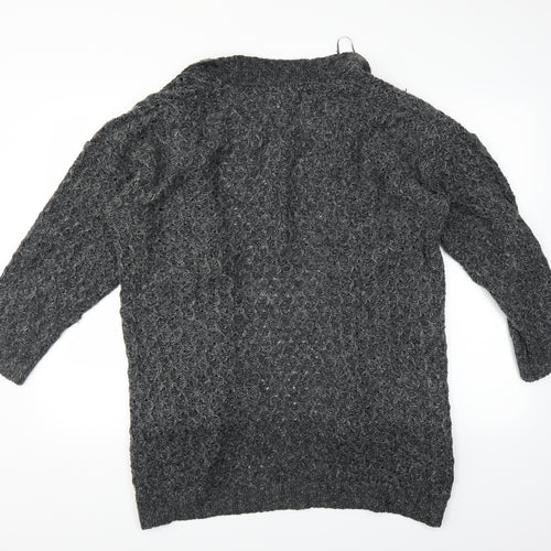 Sainsburys Womens Grey   Cardigan Jumper Size 22