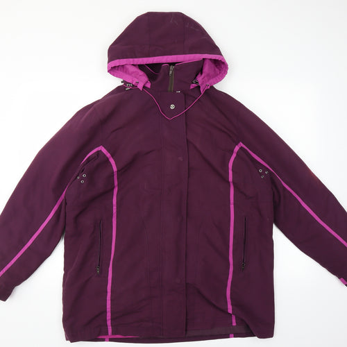 BM Womens Purple   Jacket  Size M