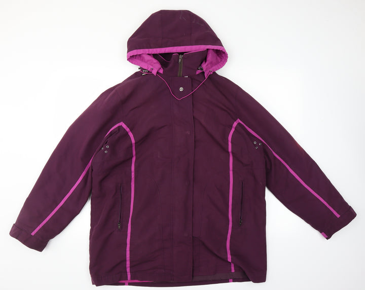 BM Womens Purple   Jacket  Size M