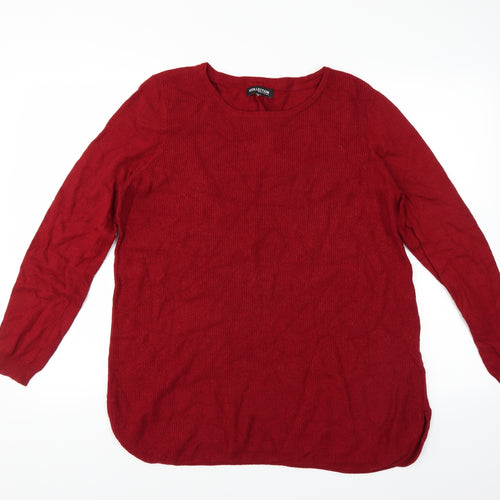 Debenhams Womens Red   Pullover Jumper Size 16