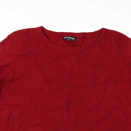 Debenhams Womens Red   Pullover Jumper Size 16
