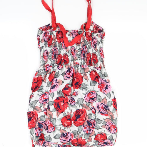 Motel Womens Multicoloured Floral  Camisole Blouse Size S