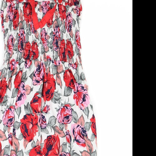 Motel Womens Multicoloured Floral  Camisole Blouse Size S