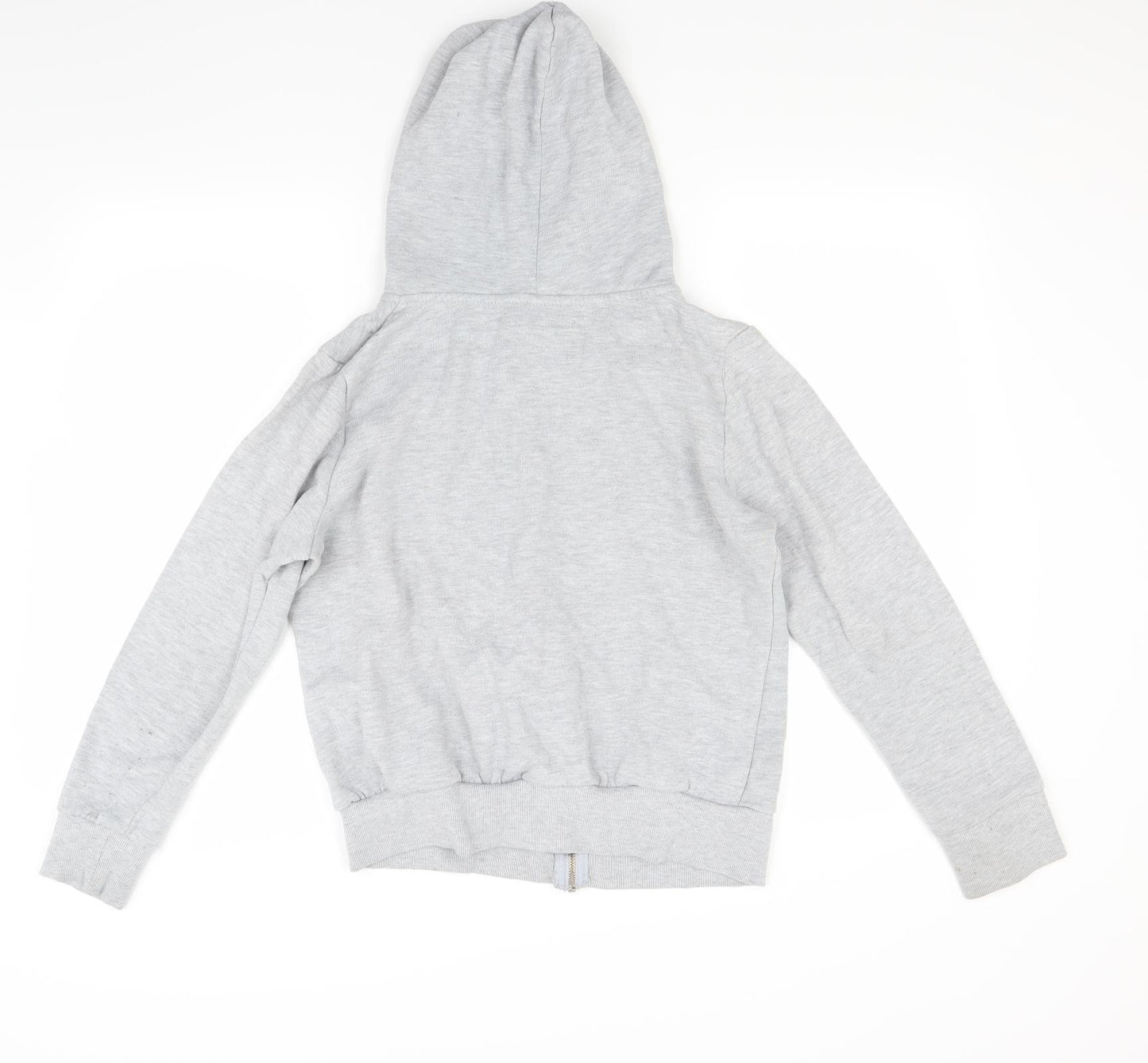 Primark Girls Grey   Full Zip Hoodie Size 14 Years