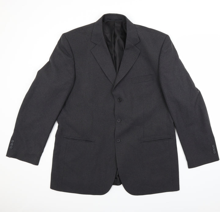 F&F Mens Grey Jacket Blazer Size 42