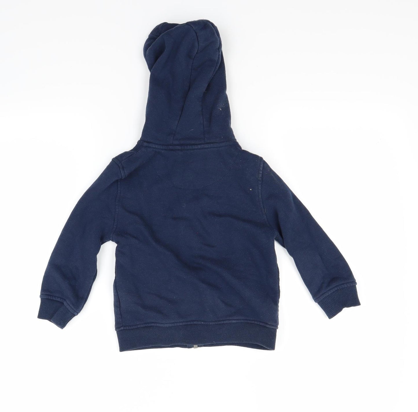 Primark Boys Blue   Full Zip Hoodie Size 3-4 Years