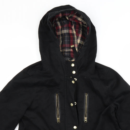 Top shop Womens Black   Jacket Coat Size 10