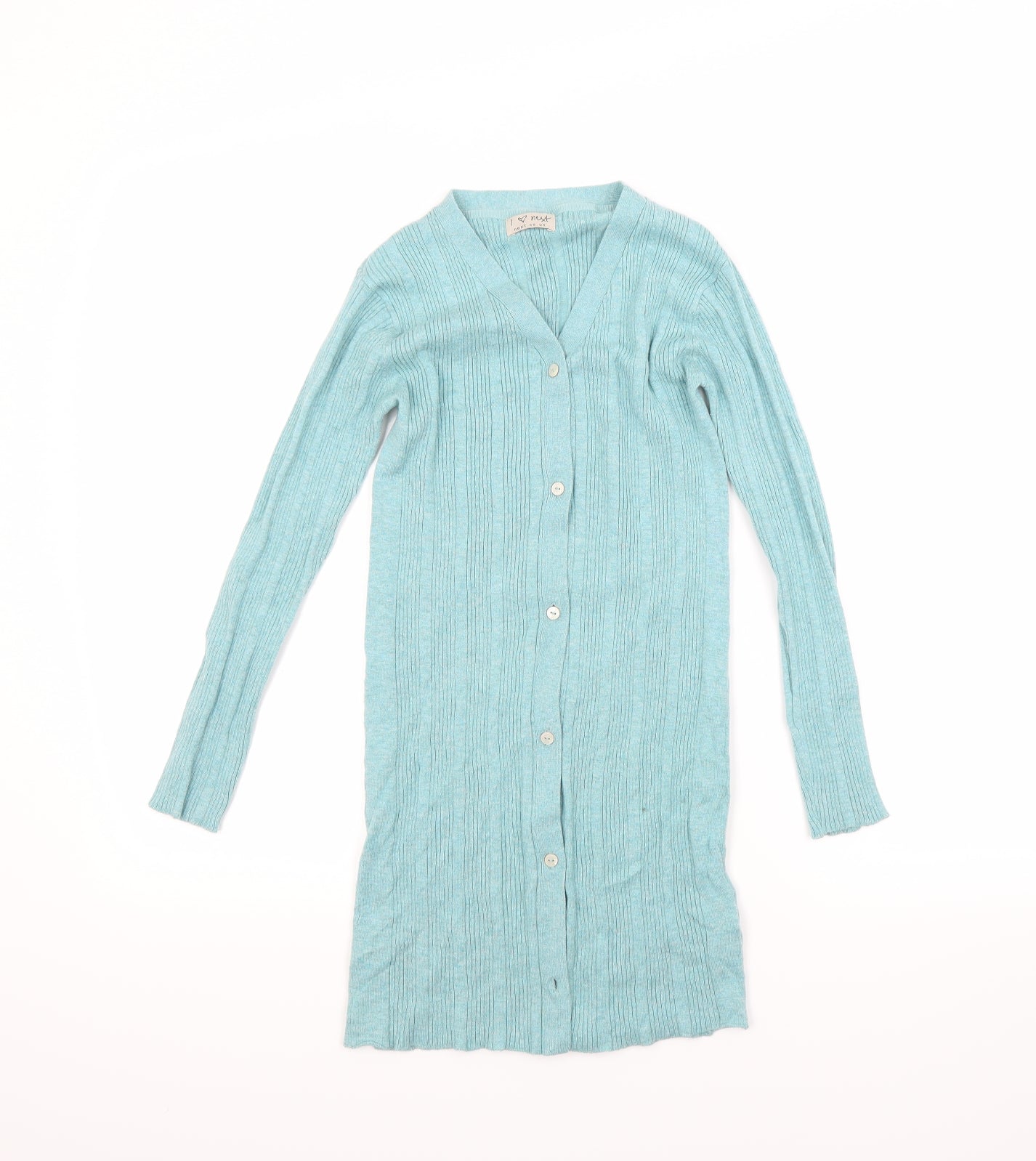 NEXT Girls Green   Jumper Dress  Size 9-10 Years