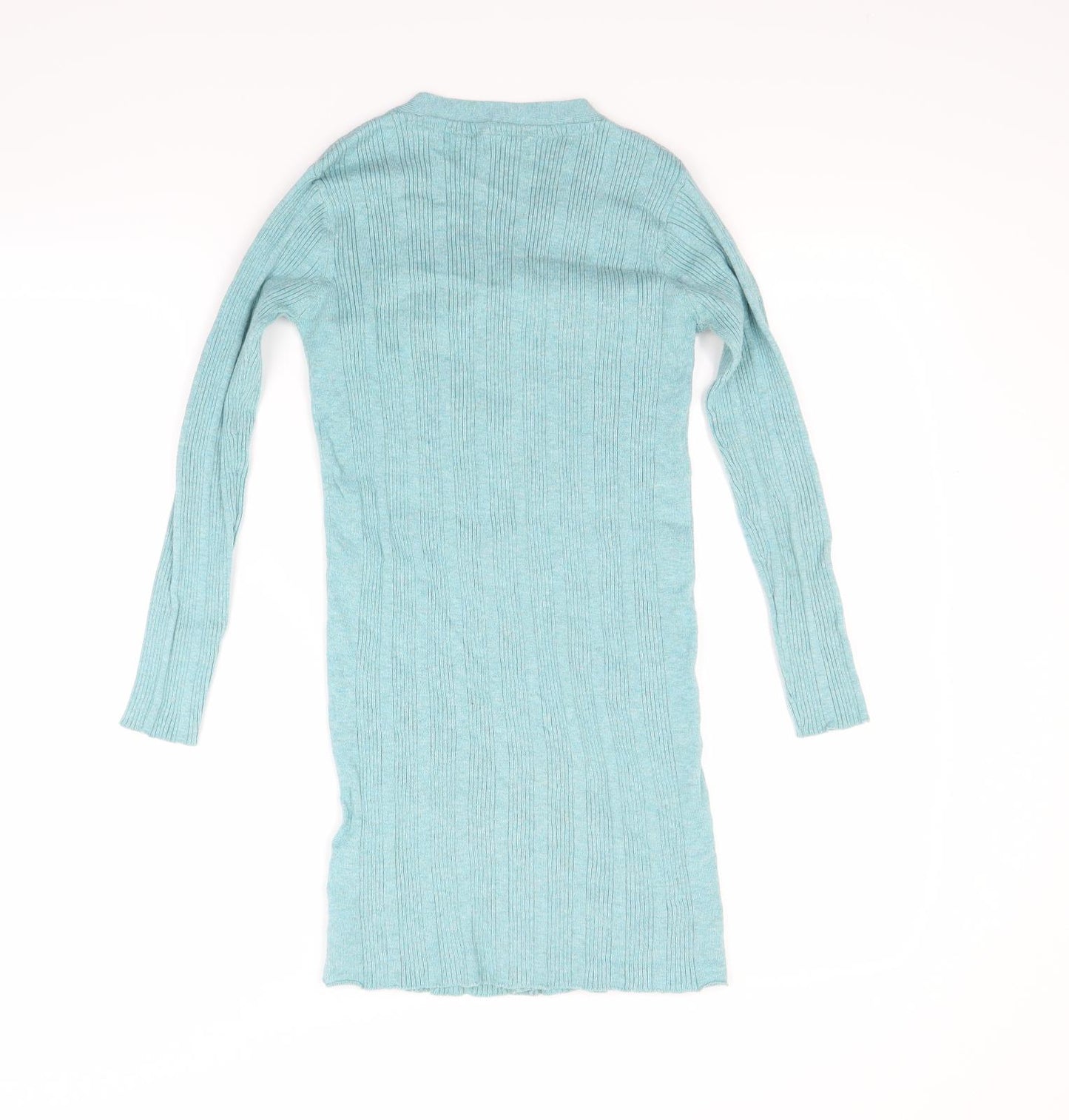NEXT Girls Green   Jumper Dress  Size 9-10 Years