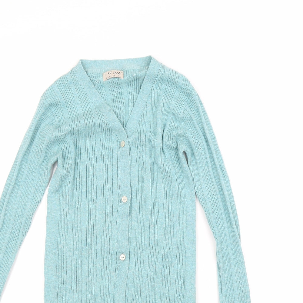 NEXT Girls Green   Jumper Dress  Size 9-10 Years