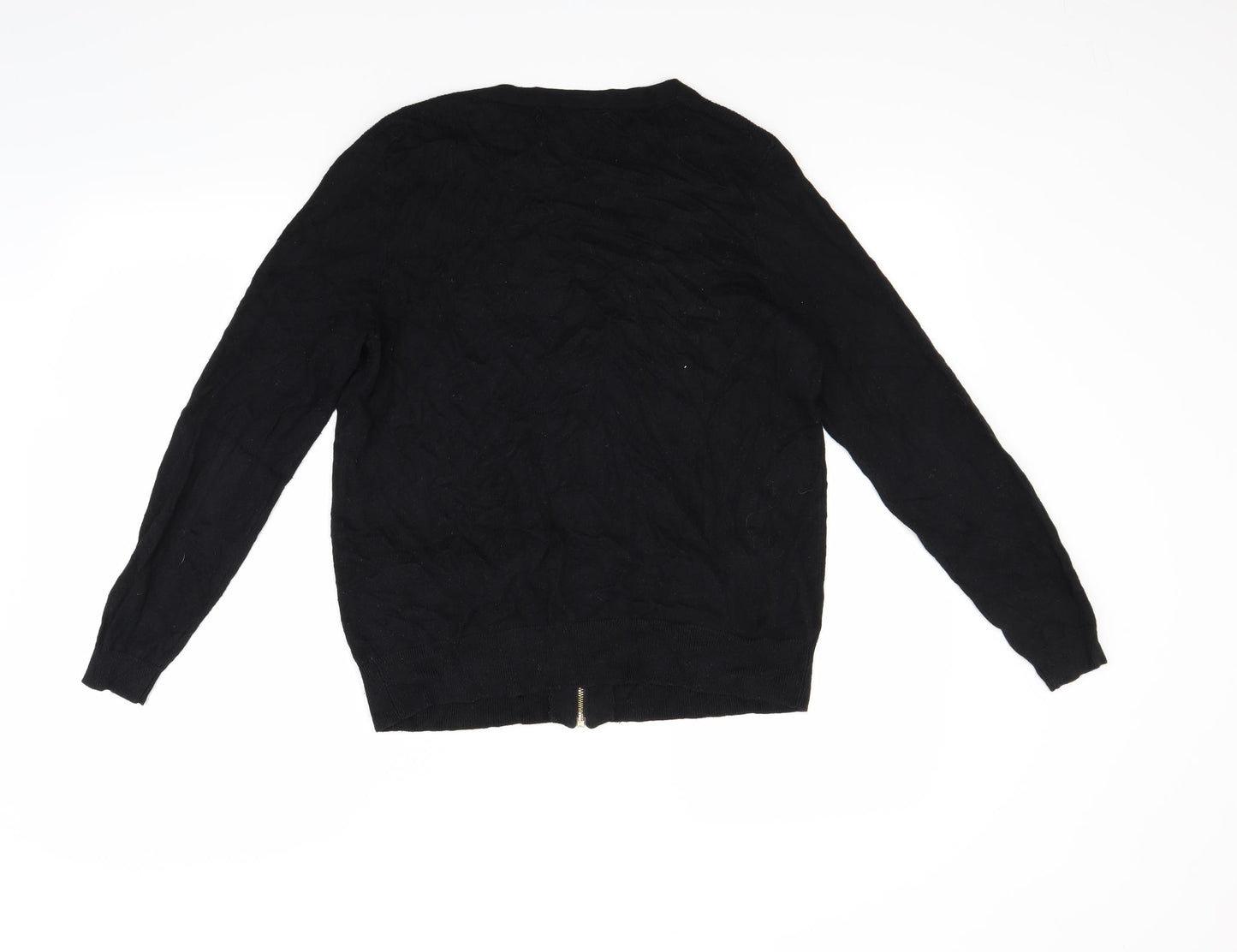Marks and Spencer Womens Black   Cardigan Jumper Size 16