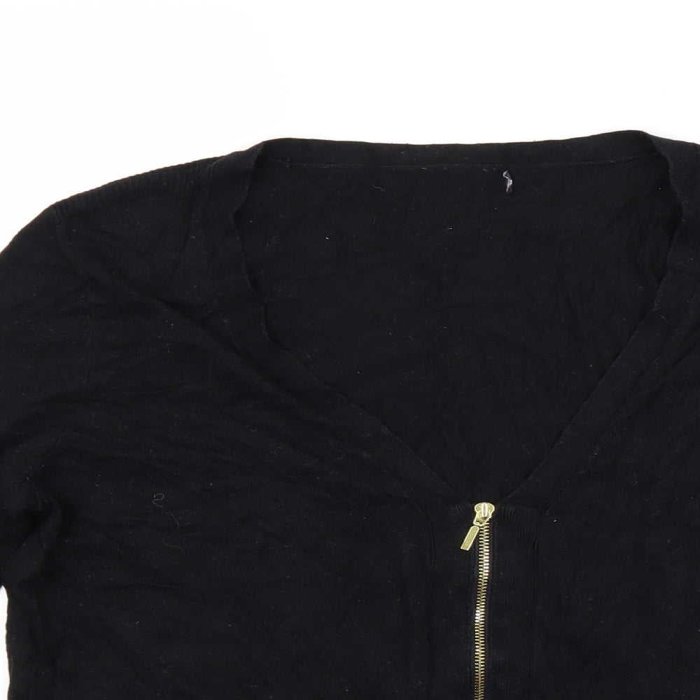 Marks and Spencer Womens Black   Cardigan Jumper Size 16