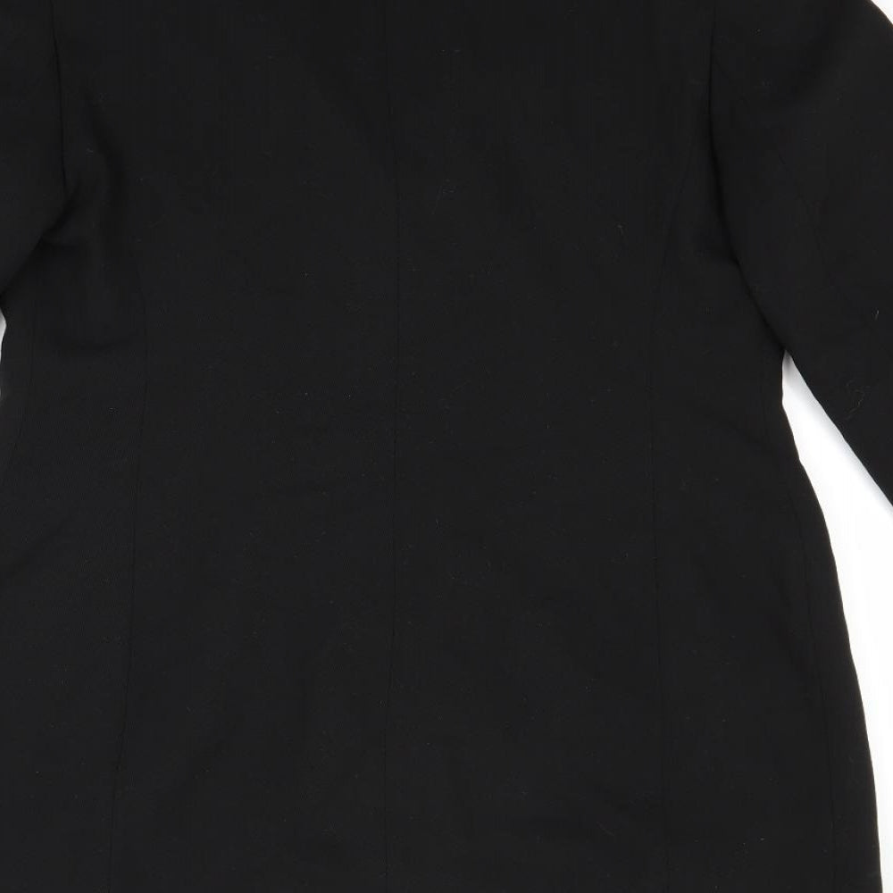 NEXT Womens Black   Jacket Coat Size 12