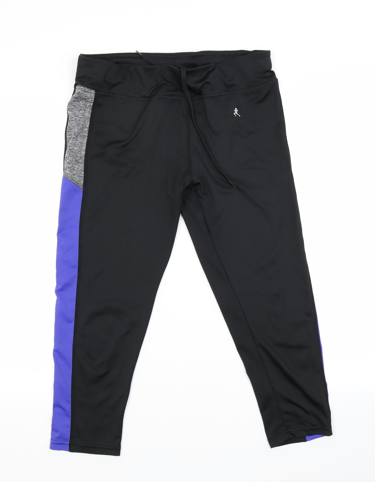Primark Womens Black   Capri Leggings Size 14 L21 in