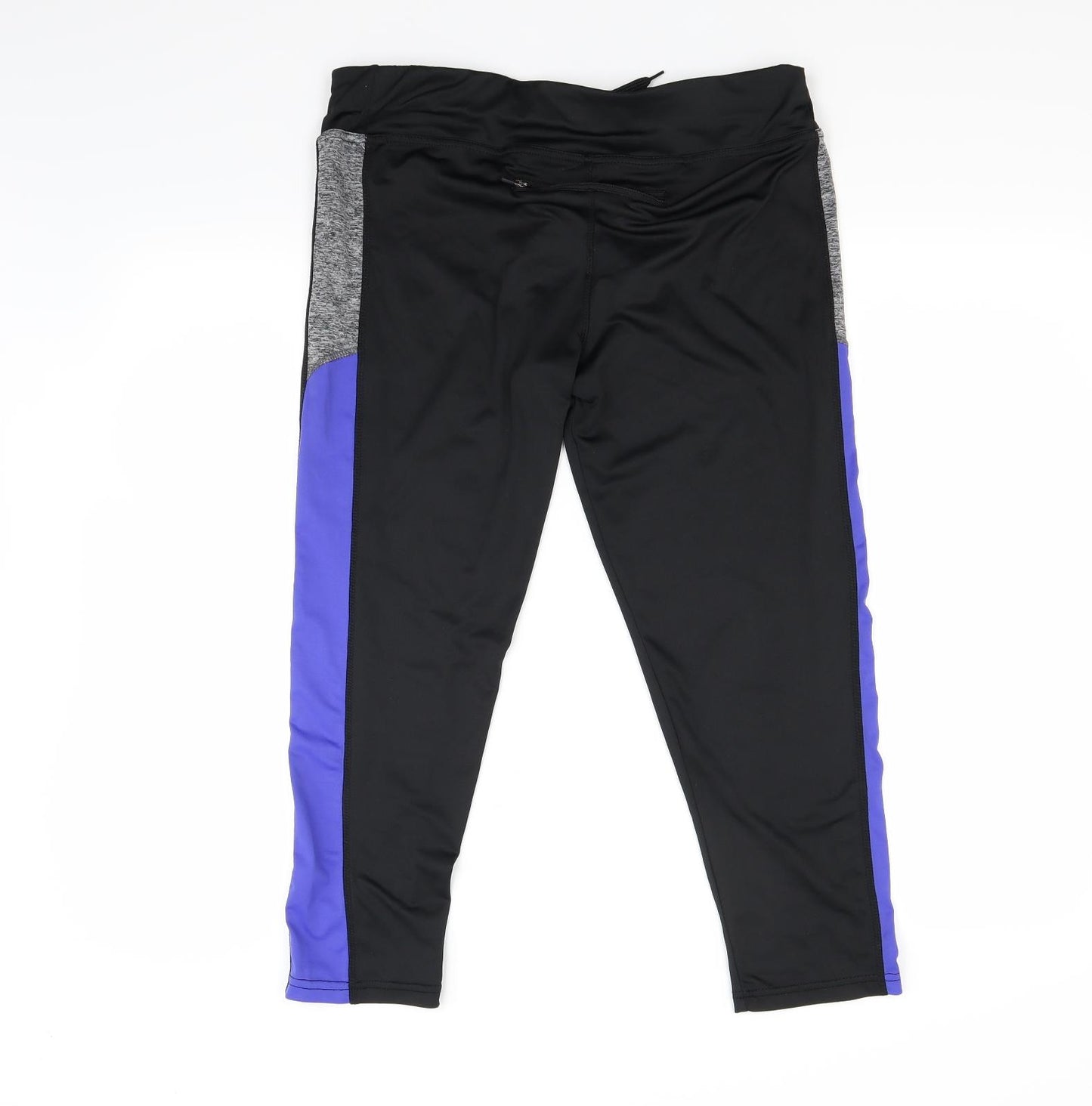 Primark Womens Black   Capri Leggings Size 14 L21 in