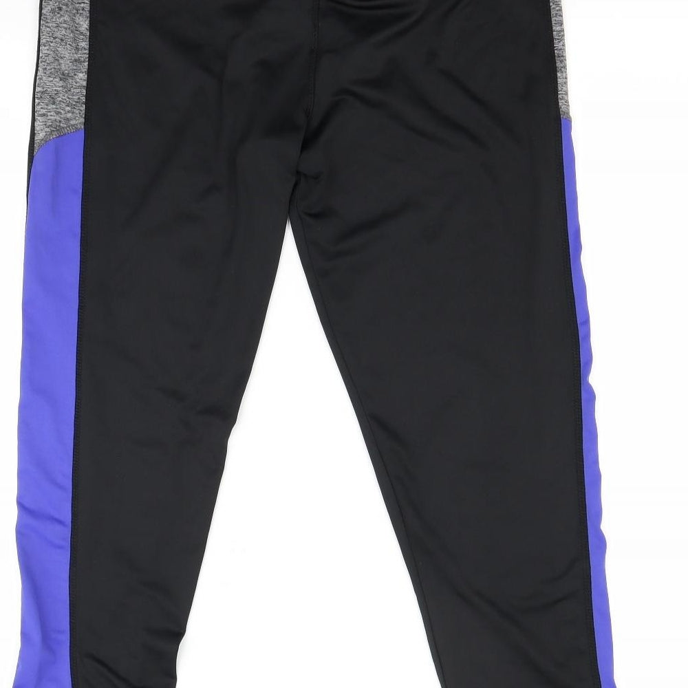 Primark Womens Black   Capri Leggings Size 14 L21 in