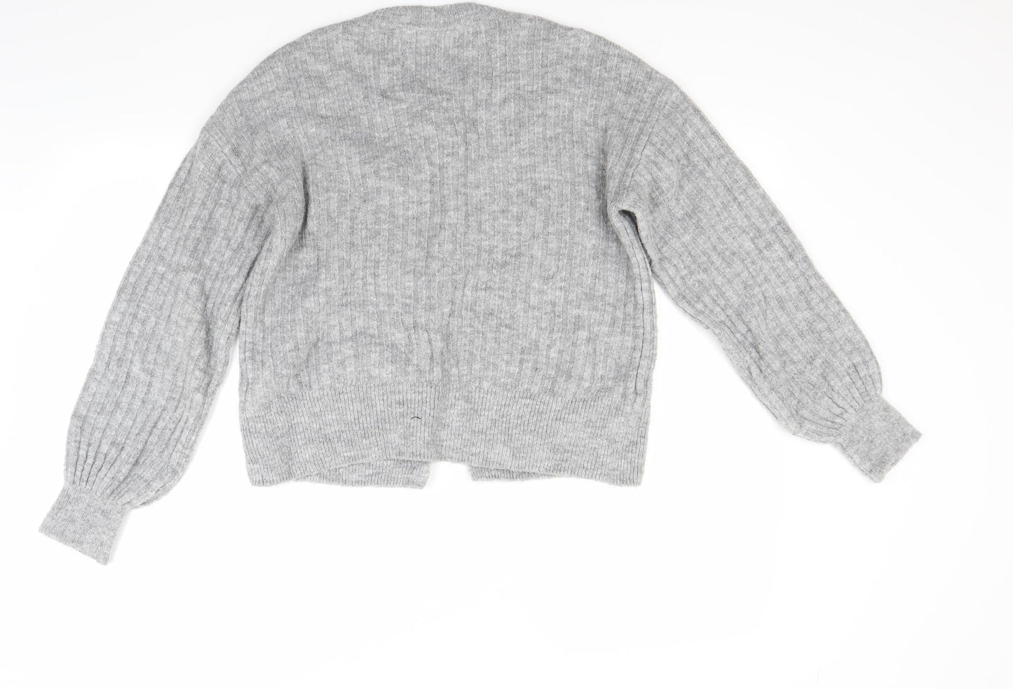 NEXT Womens Grey   Cardigan Jumper Size S