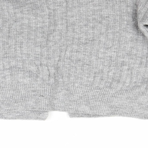 NEXT Womens Grey   Cardigan Jumper Size S
