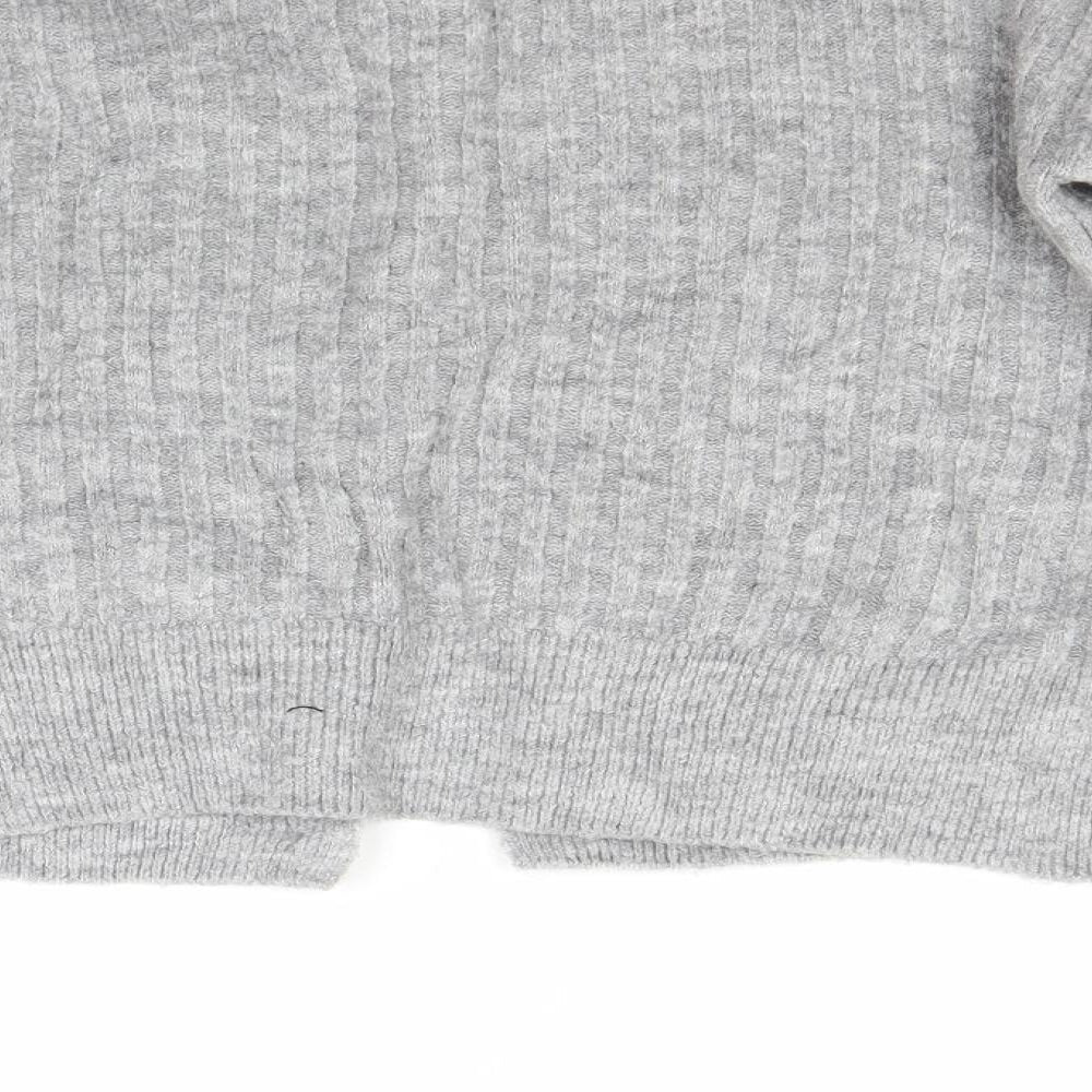 NEXT Womens Grey   Cardigan Jumper Size S