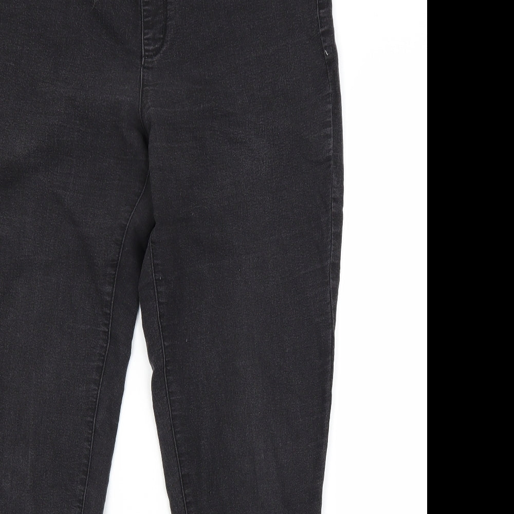 Primark Womens Black  Denim Jegging Jeans Size 16 L29 in