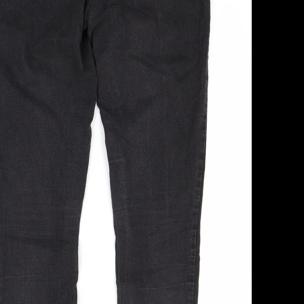 Primark Womens Black  Denim Jegging Jeans Size 16 L29 in