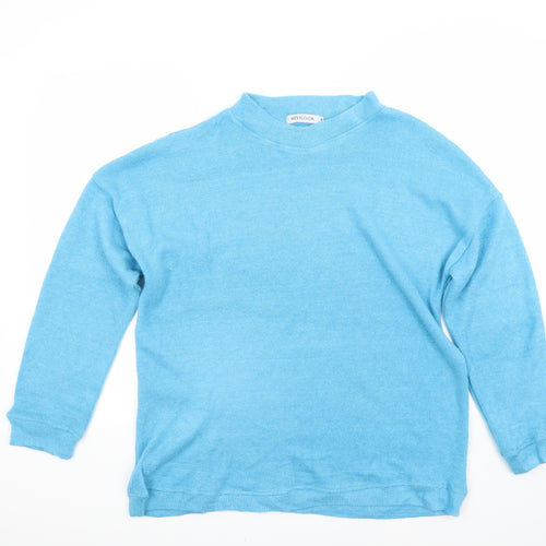 MissLook Womens Blue   Pullover Jumper Size L
