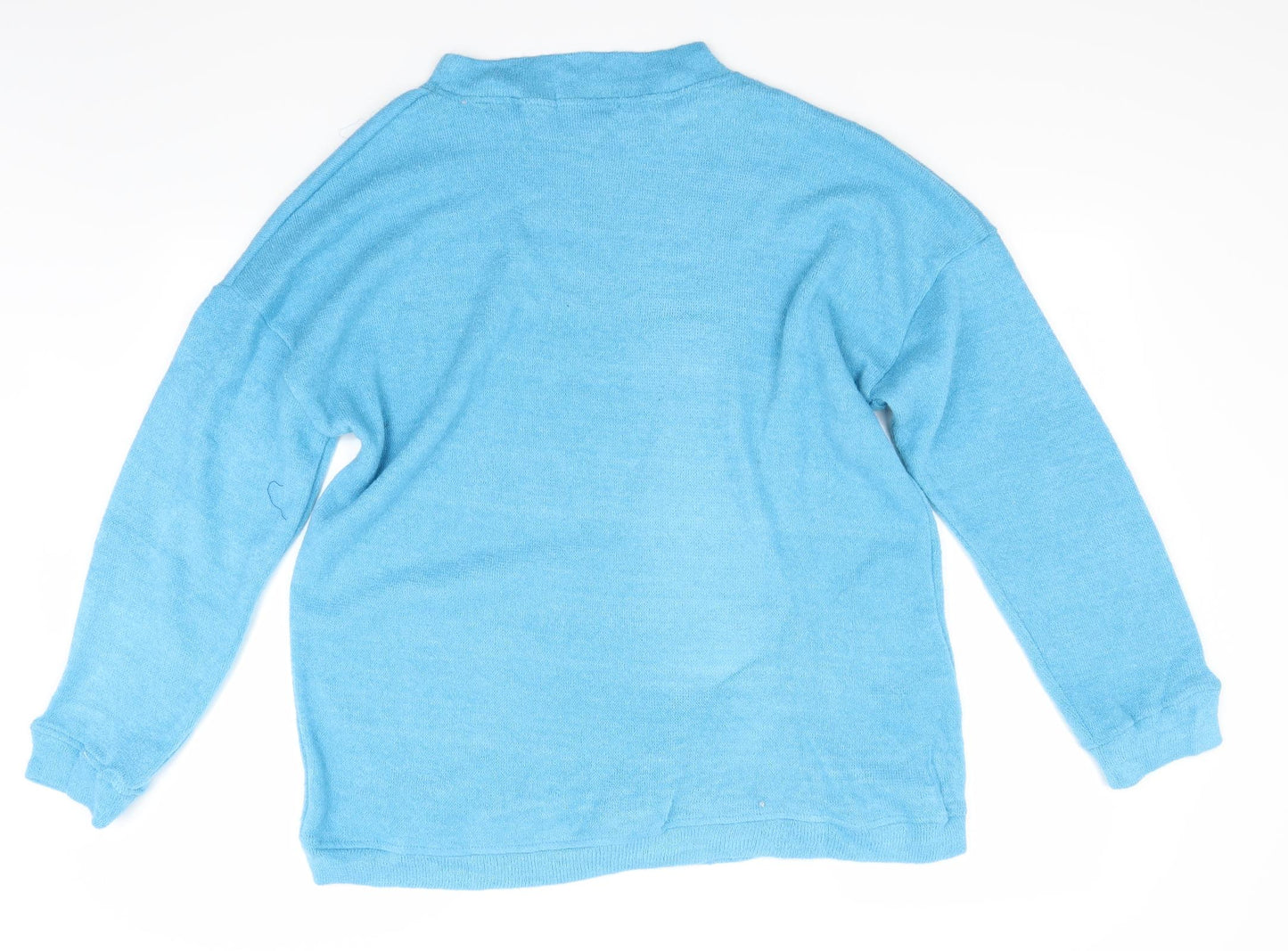 MissLook Womens Blue   Pullover Jumper Size L