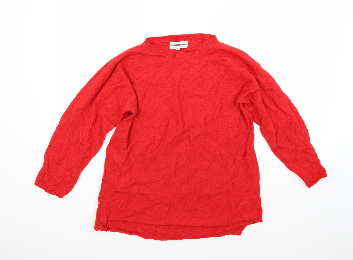 Gria Womens Red   Pullover Jumper Size M