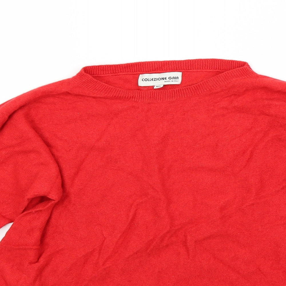 Gria Womens Red   Pullover Jumper Size M