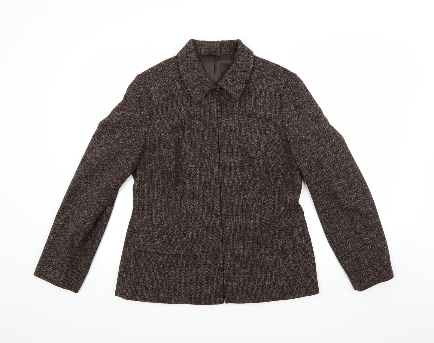 BHS Womens Brown   Jacket Coat Size 12