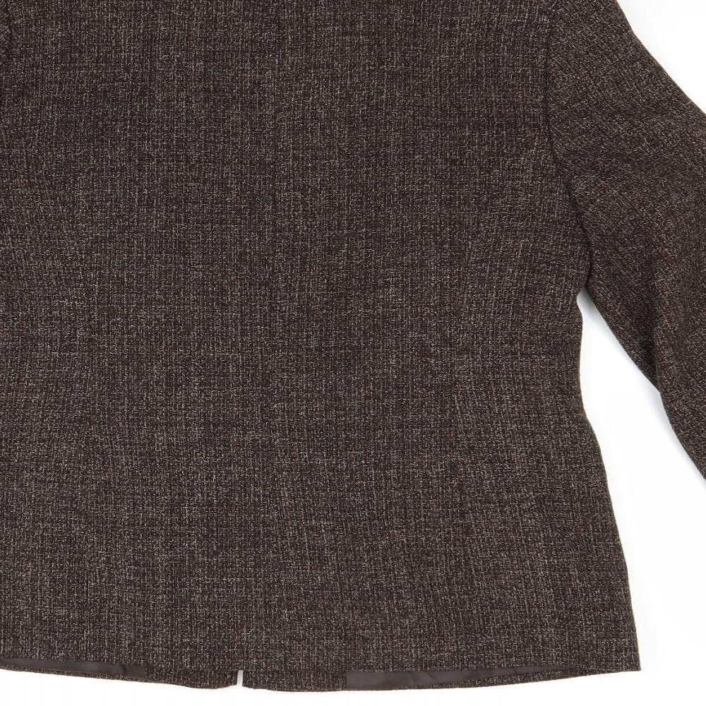 BHS Womens Brown   Jacket Coat Size 12