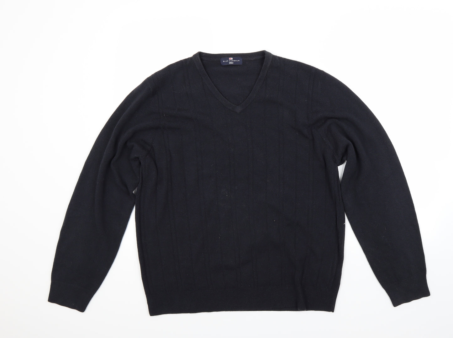 Marks and Spencer Mens Blue   Pullover Jumper Size L