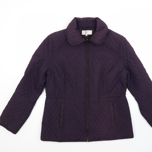 CC Womens Purple   Jacket Coat Size 10