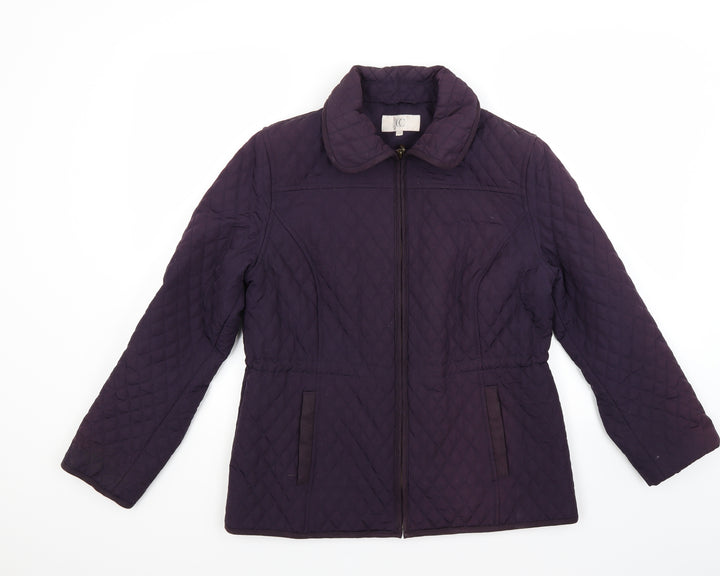 CC Womens Purple   Jacket Coat Size 10
