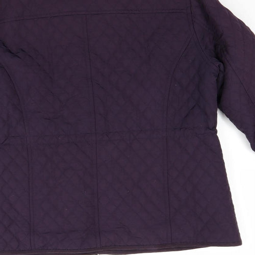 CC Womens Purple   Jacket Coat Size 10