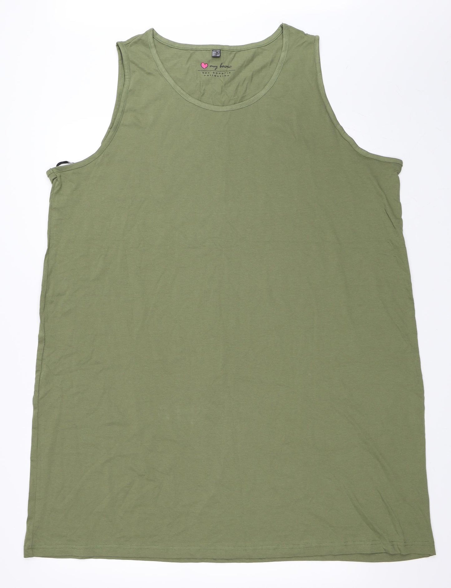 Bon Prix Womens Green Solid  Capri Dress Size 2XL