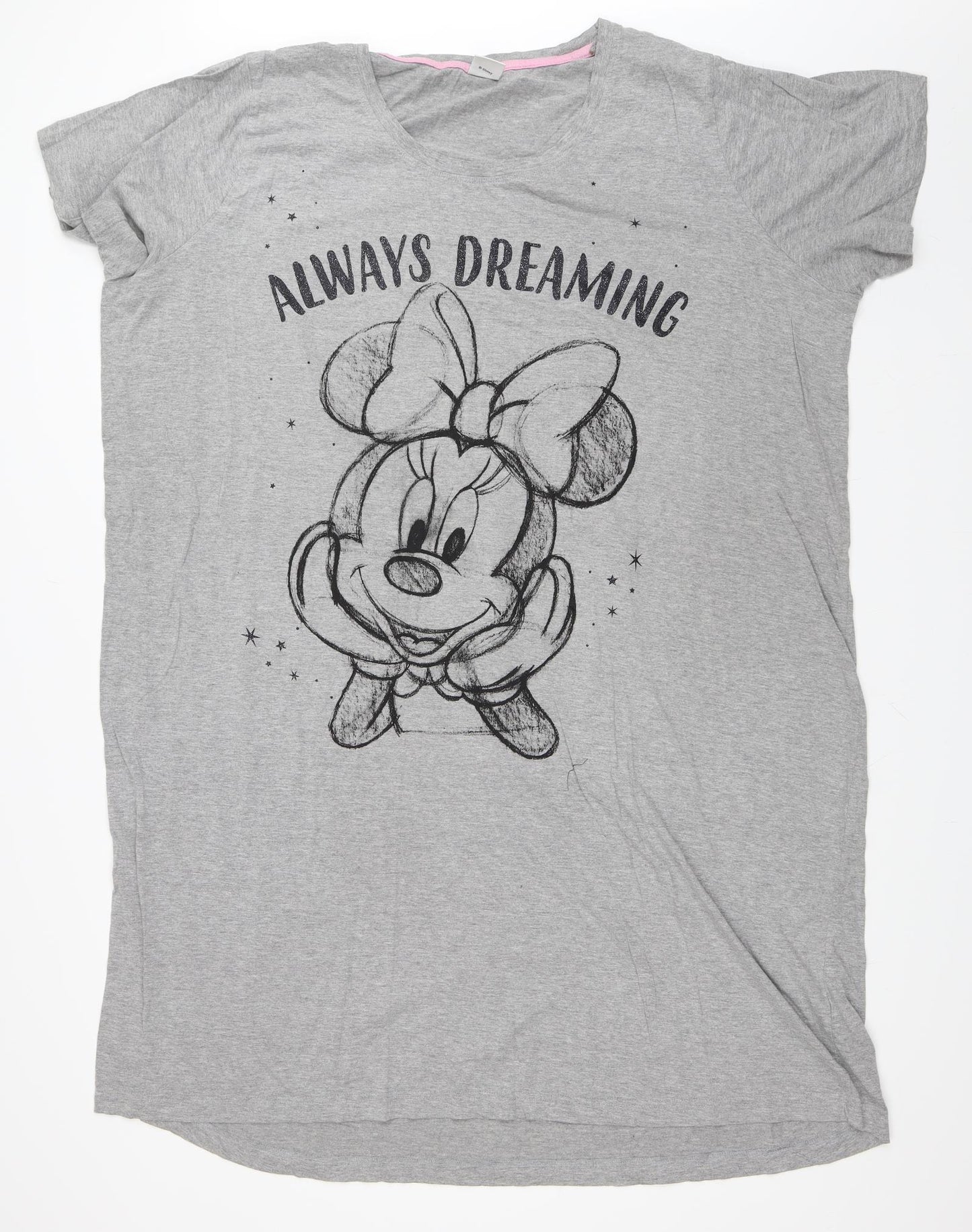 Yours Womens Grey Solid  Capri Dress Size 28  - Minnie Mouse